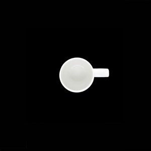 Crème Rousseau Vitrified Porcelain White Mug 28.4cl 10oz