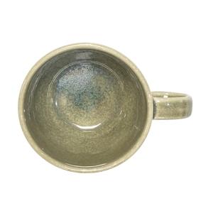 Artisan Heligan Vitrified Stoneware Green Mug 12oz