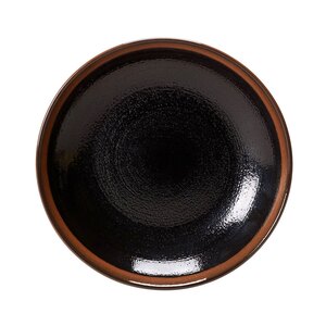 Steelite Koto Vitrified Porcelain Black Round Coupe Bowl 8.5 Inch 21.5cm