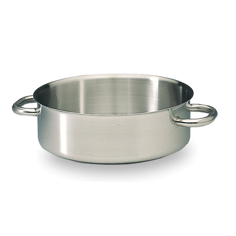 Matfer Bourgeat Excellence Saute Pan Heavy Duty Stainless Steel 23ltr 45cm