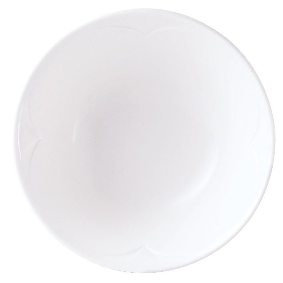 Steelite Bianco Vitrified Porcelain White Round Bowl 16.5cm