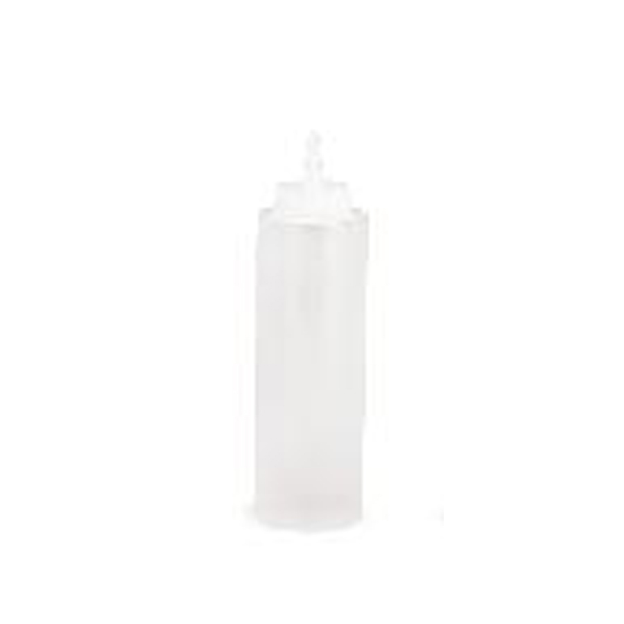 Squeeze Bottle 24oz Clear Narrow Mouth