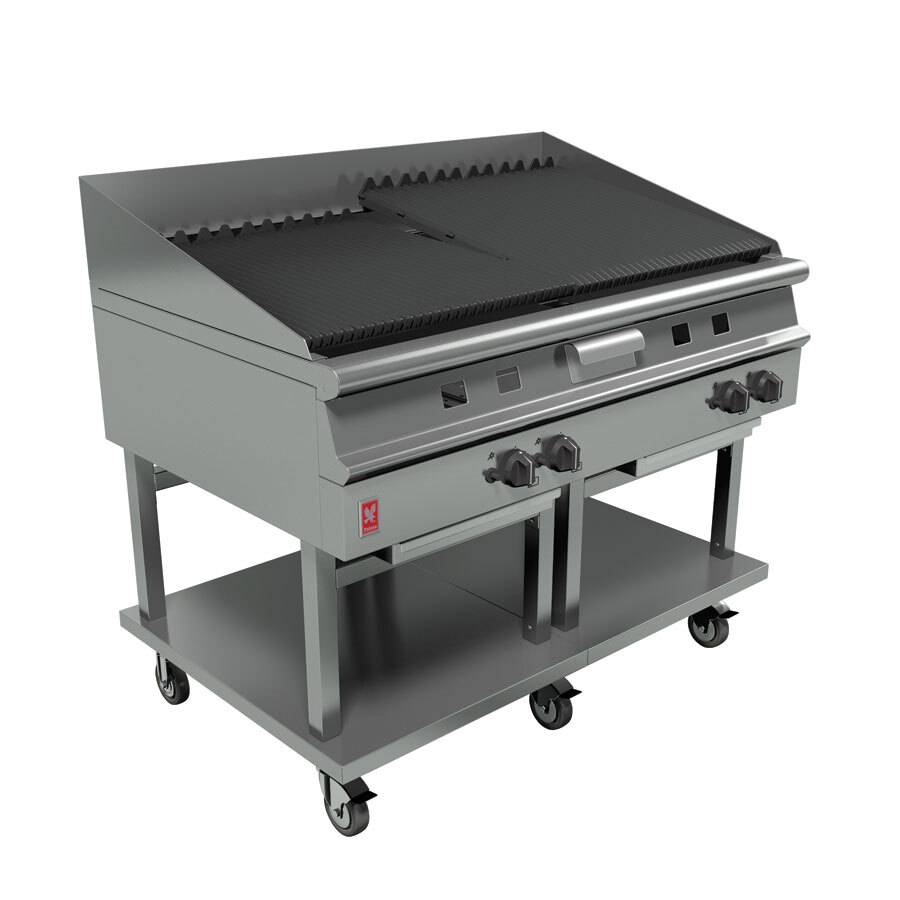 Falcon Dominator Plus G31225 Gas Chargrill - on Fixed Stand