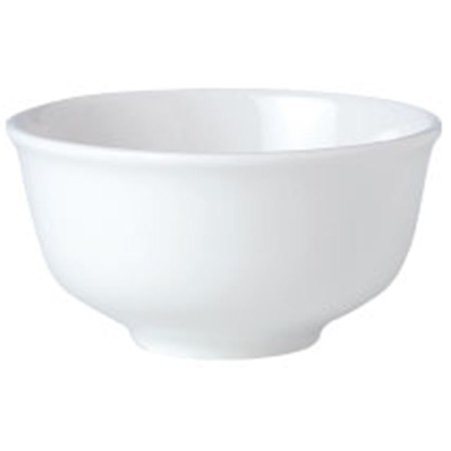 Steelite Simplicity Vitrified Porcelain White Round Soup Bowl 31.25cl