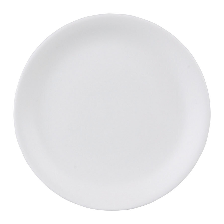 Steelite Taste Vitrified Porcelain White Round Coupe Plate 25.25cm