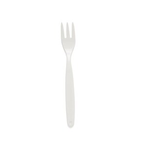 Harfield Polycarbonate Fork Small White 17cm