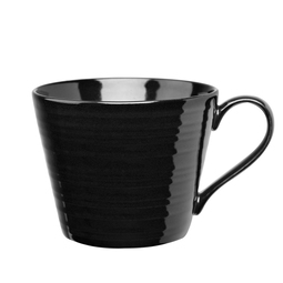 Churchill Art De Cuisine Stoneware Black Rustics Snug Mug 35.5cl 12oz