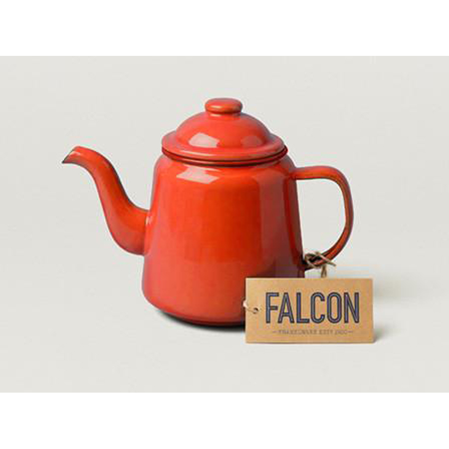 Falcon Red Teapot 1ltr