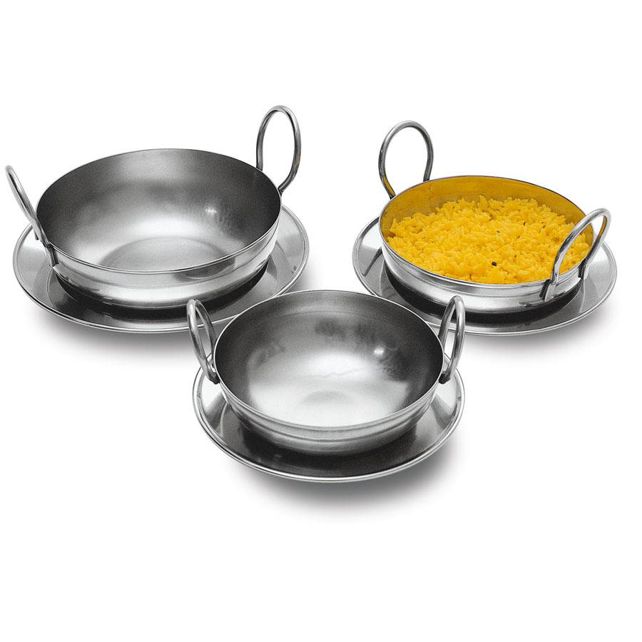 Signature Collection Balti Pan Stainless Steel 14.5cm