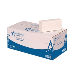 Arrow Andarta 2 Ply White Z Fold Hand Towels