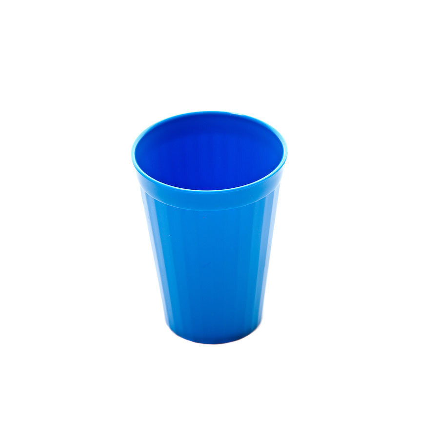 Harfield Polycarbonate Blue Fluted Tumbler 5.25oz