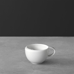 Villeroy & Boch NewMoon Vitrified Porcelain White Espresso Cup 9cl