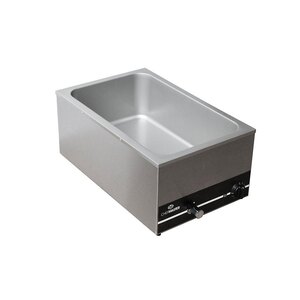 Chefmaster 1/1 Gastronorm Wet Well Bain-Marie - with Tap
