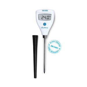 Hanna Checktemp Pocket Thermometer Digital With Stainless Steel Penetration Probe
