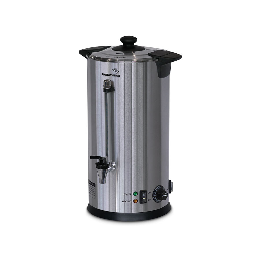 Roband UDS10VP Electric Hot Water Urn 10 Ltr - Manual Fill - Stainless Steel