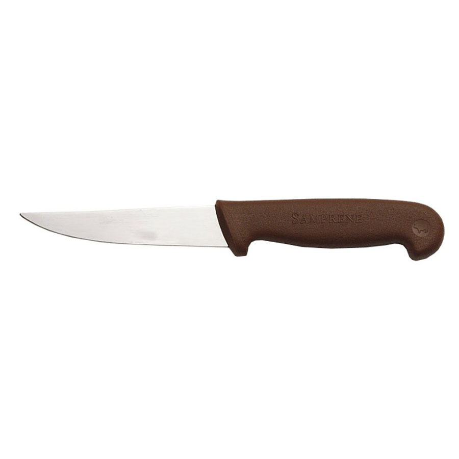 Prepara Vegetable Knife 4in Stainless Steel Blade Brown Handle