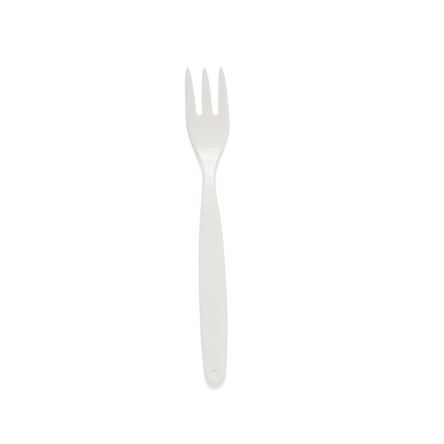 Harfield Polycarbonate Fork Small White 17cm