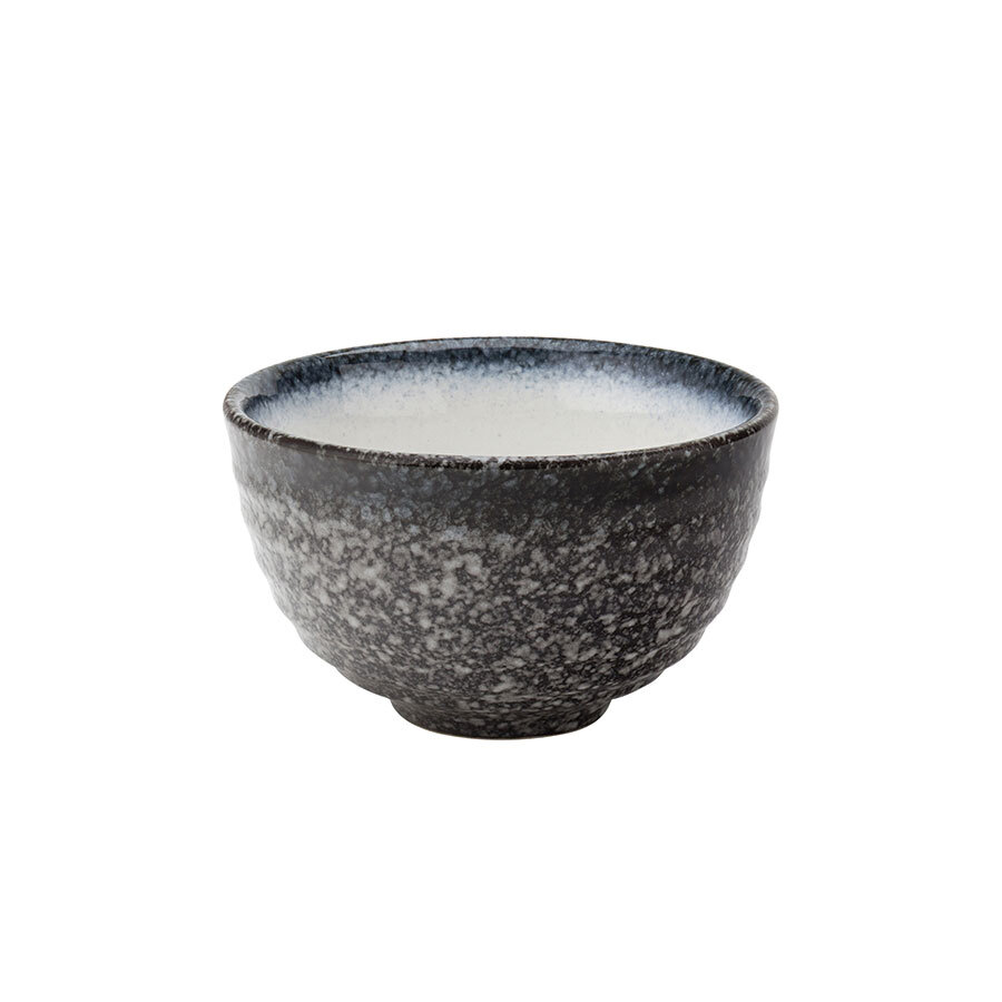 Utopia Isumi Stoneware Grey Round Rice Bowl 11cm 4.25 Inch