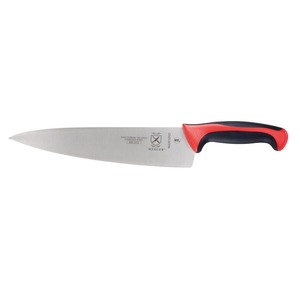 Mercer Millennia Colors® Chef's Knife 10in With Santoprene® Handle Red