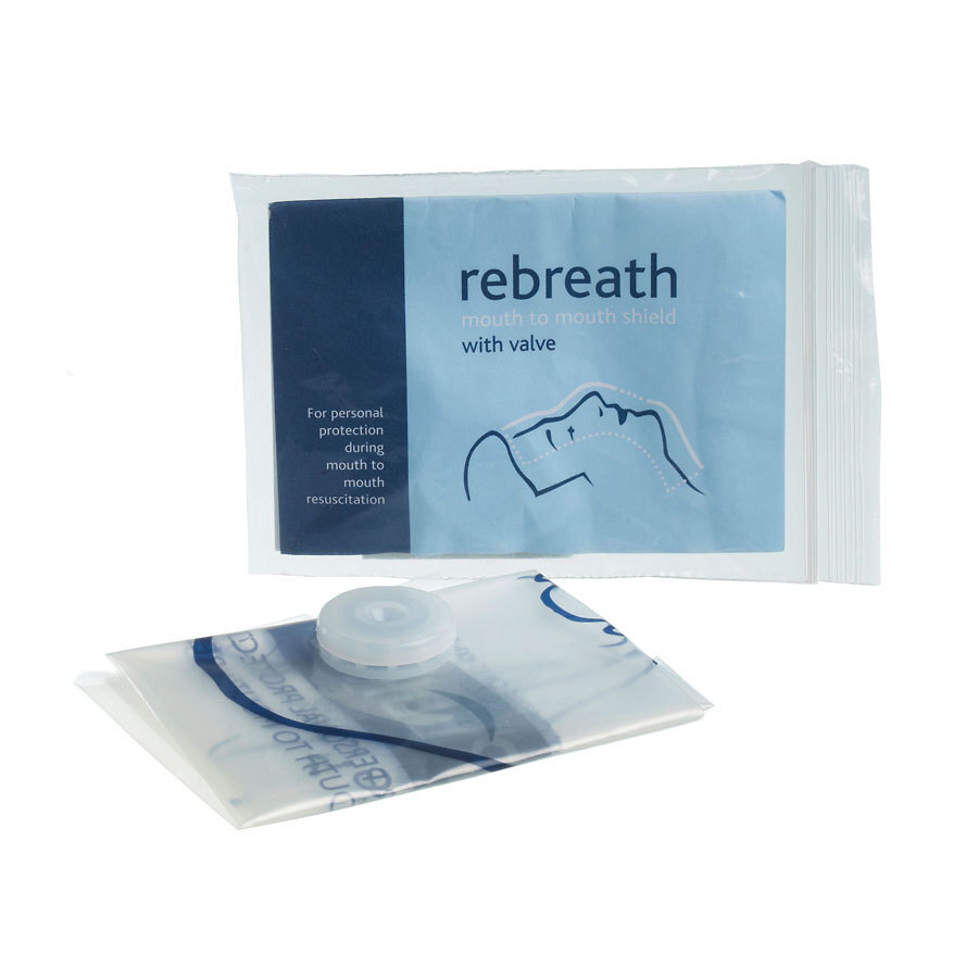 Rebreath Mouth to Mouth Resuscitator Mask