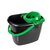 Robert Scott Mop Bucket With Wringer And Side Pouring Lip  Green 12ltr