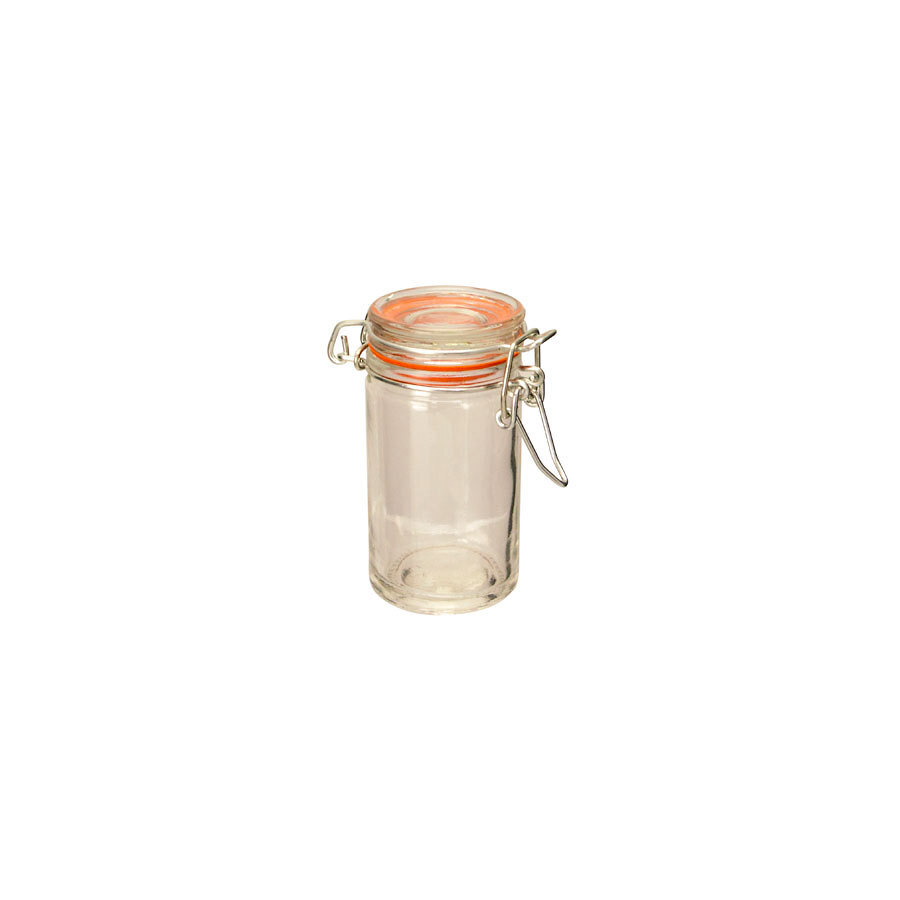 Artis Tall Mini Terrine Jar With Clip Top 72ml 4.5x8.5cm