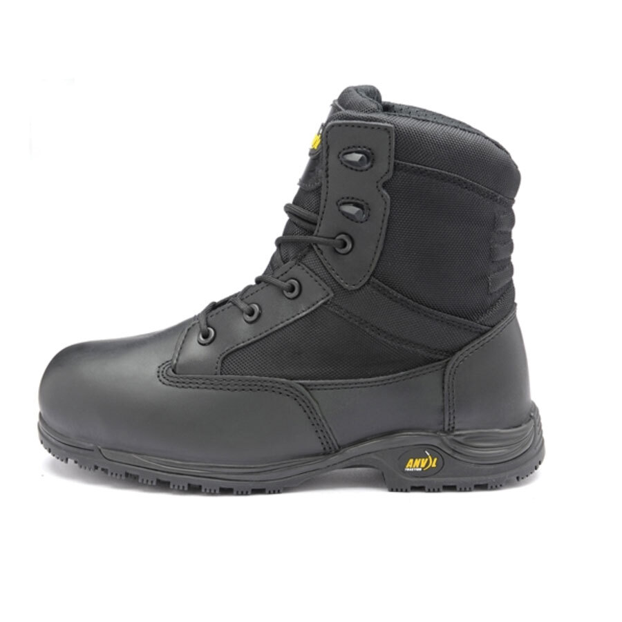 Anvil Maine 2 Black Leather Unisex Security Boot