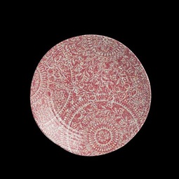 Creations Solano Rubine Melamine Round Plate 16.5cm