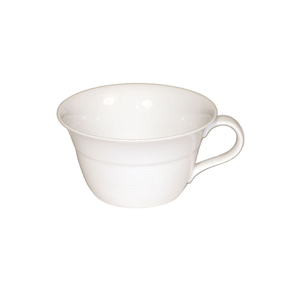 Rene Ozorio Aura Gourmet Vitrified Porcelain White Cup 30cl