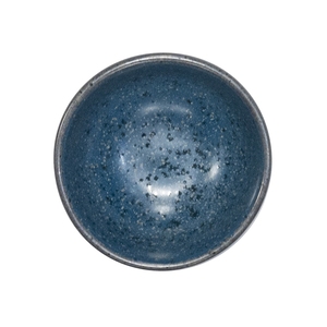 Artisan Tempest Vitrified Stoneware Blue Round Dip Bowl 2.5oz