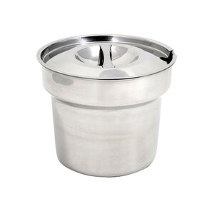 Vollrath Bain Marie Pot With Notched Lid Stainless Steel 4.5ltr