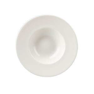 Churchill Profile Vitrified Porcelain White Round Wide Rim Bowl 24cm 28.4cl 10oz