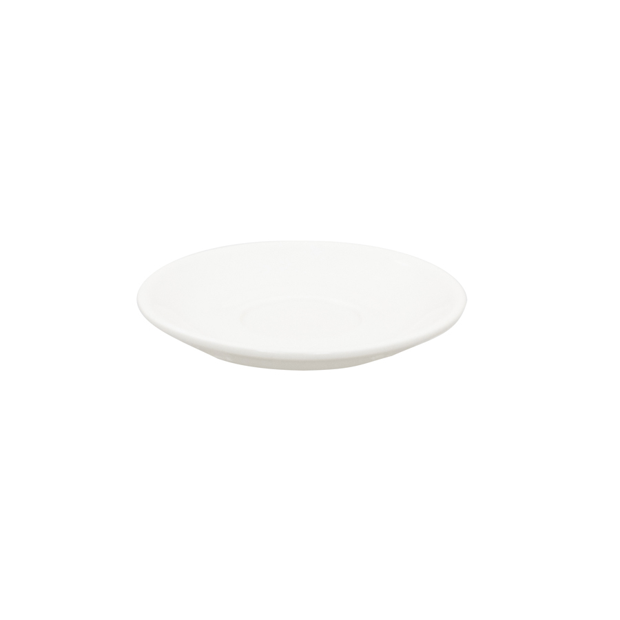 Superwhite Café Porcelain White Round Saucer 14cm