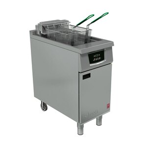 Falcon 400 Series E402F Electric Fryer - 1 Pan 2 Basket - with Filtration - Programmable