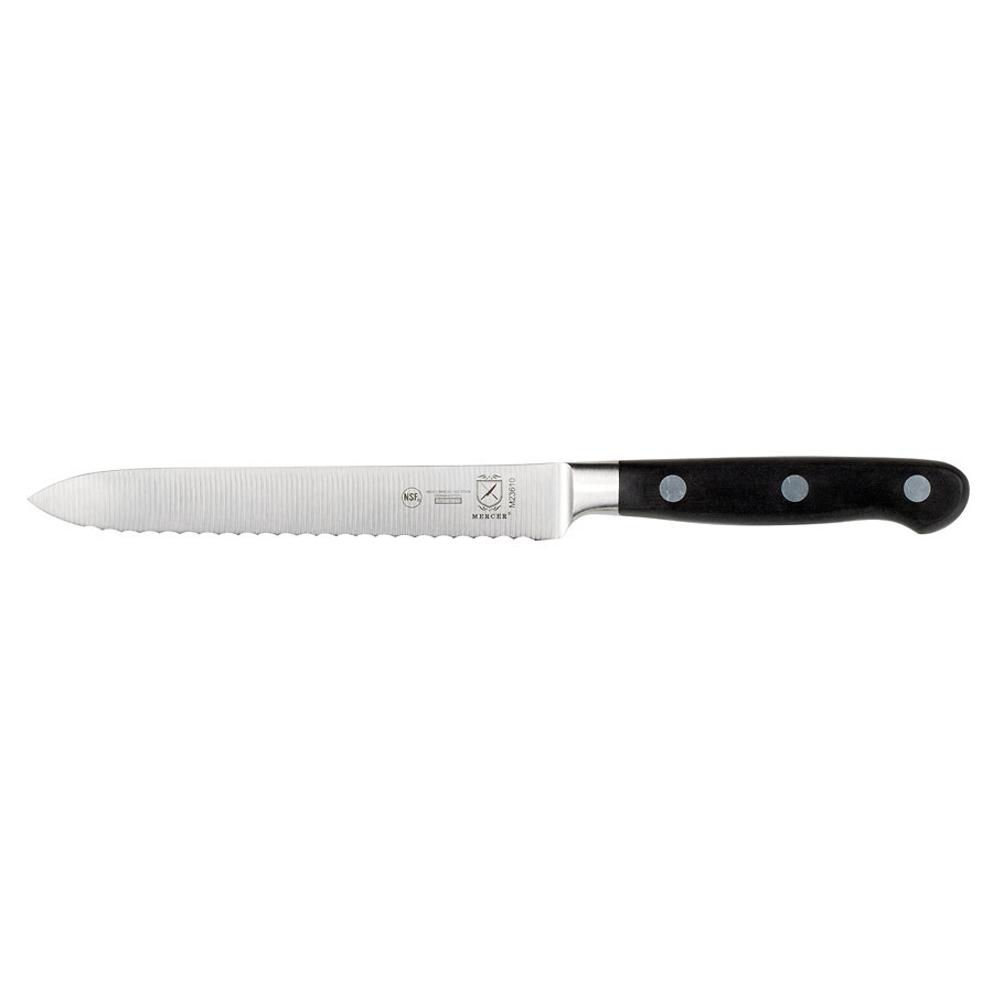 Mercer Renaissance® Wavy Edge Tomato Knife 5in With Delrin® Handle