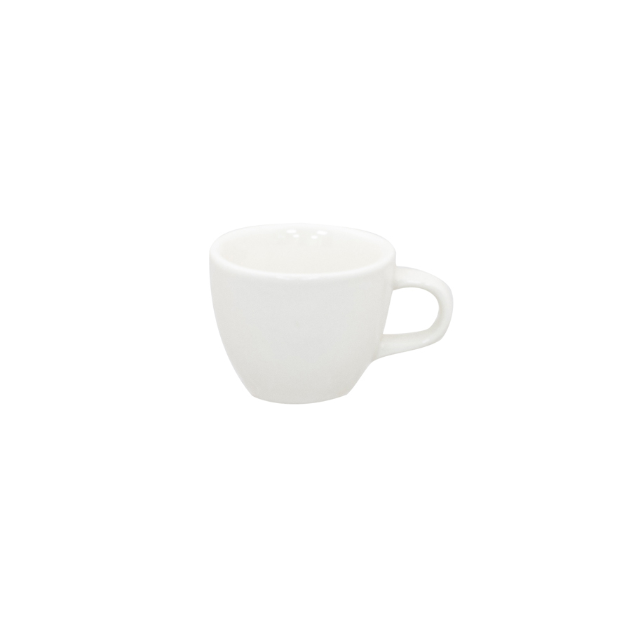 Superwhite Café Porcelain White Tulip Shaped Cup 8.5cl 3oz