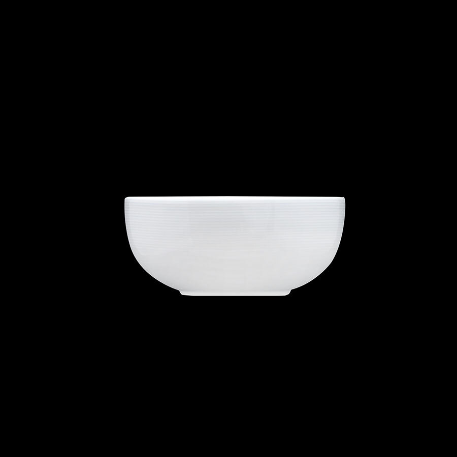 Crème Cézanne Vitrified Porcelain White Round Side Bowl 14cm
