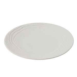 Revol Arborescence Ceramic Ivory Round Dinner Plate 26.5cm