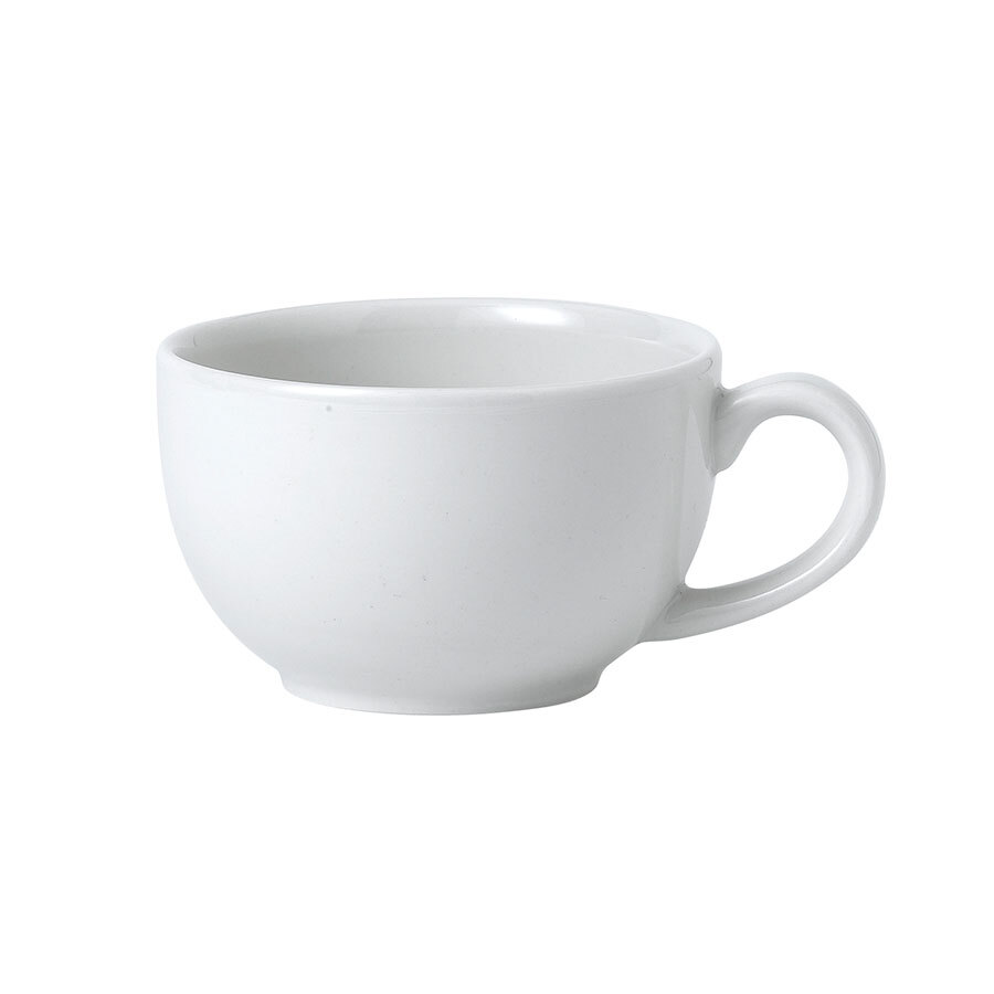Churchill Café Vitrified Porcelain White Cappuccino Cup 17cl 6oz
