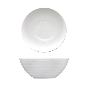 Artisan Crème Vitrified Fine China White Round Side Bowl 16cm