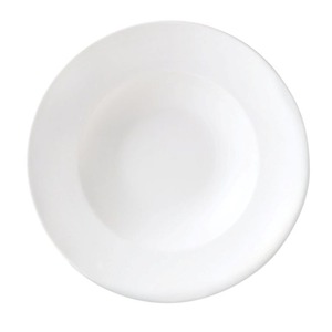 Steelite Monaco Vitrified Porcelain White Round Nouveau Bowl 23cm