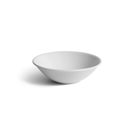 Crème Monet Vitrified Porcelain White Round Bowl 16cm