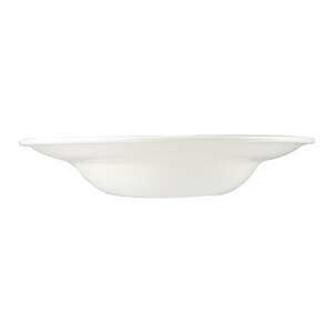 Churchill Bamboo Vitrified Porcelain White Wide Rim Bowl 11 Inch 27.9cm