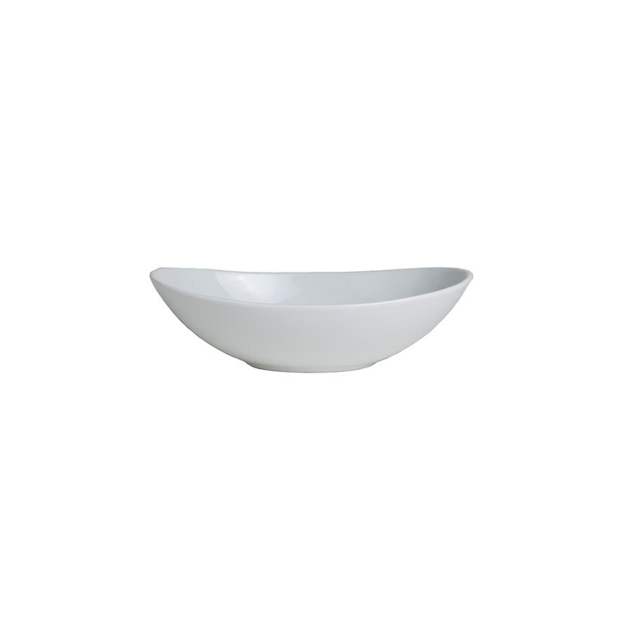 Steelite Varick Vitrified Porcelain White Oval Bowl 10.2cm