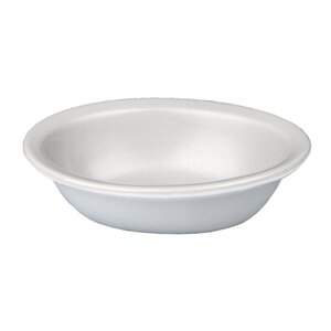 Steelite Simplicity Cookware Vitrified Porcelain White Oval Rimmed Baking Dish 15.75cm