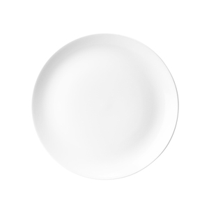 Churchill Evolve Vitrified Porcelain White Round Coupe Plate 27cm