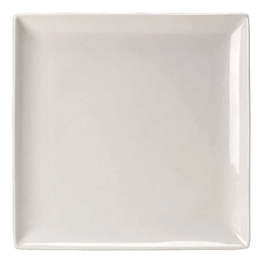 Steelite Taste Vitrified Porcelain White Square Plate 27cm