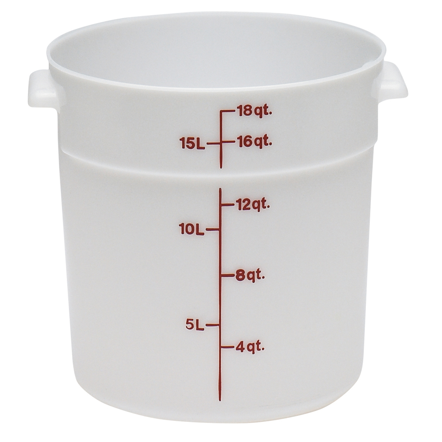 Cambro Container With Metric Measurements Polyethylene 17.2ltr