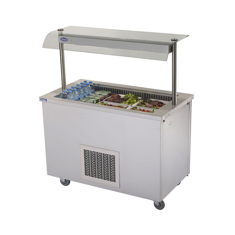 Victor RW30MSG Refrigerated Salad Well with Gantry