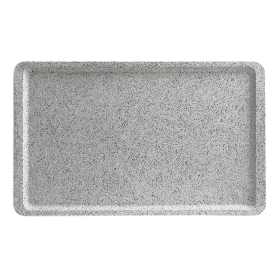 Cambro Versa Lite Polyester Granite Rectangular Flat Edge Tray 53x32.5cm